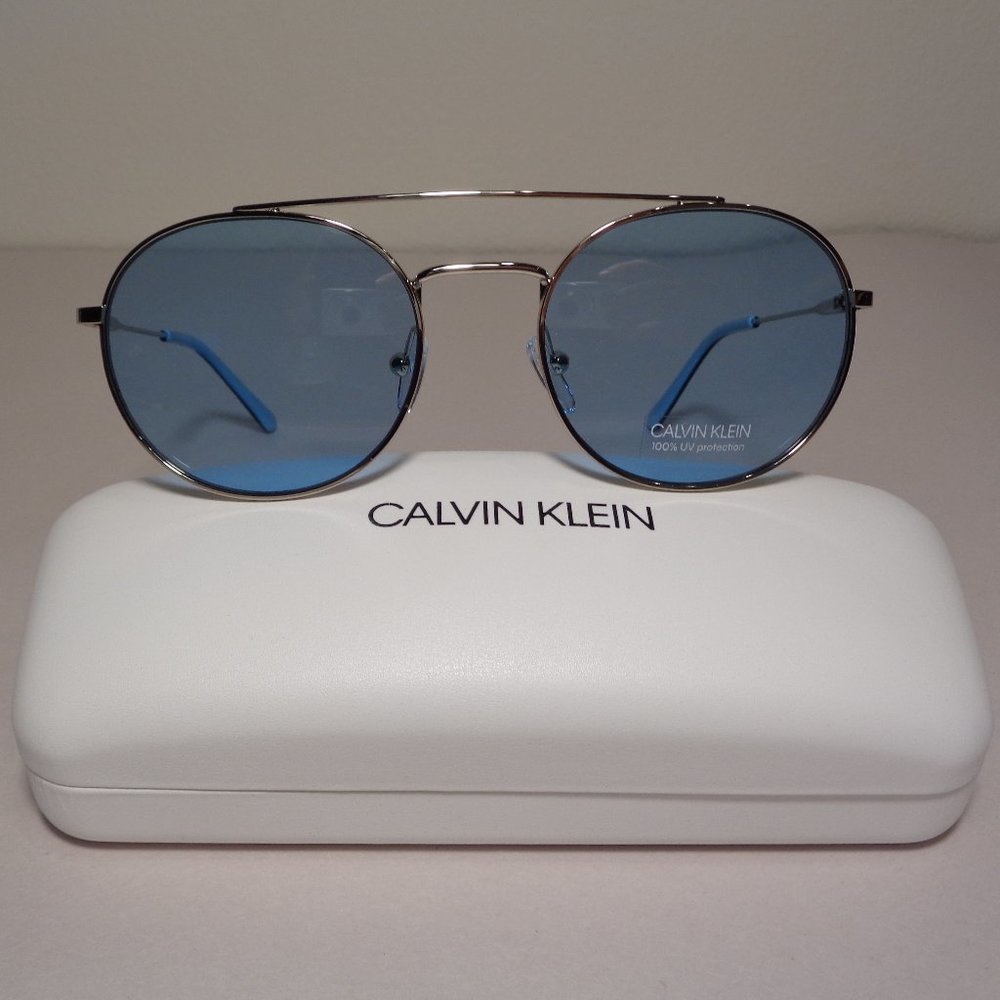 Calvin Klein CK18116S Nickel New Sunglasses
